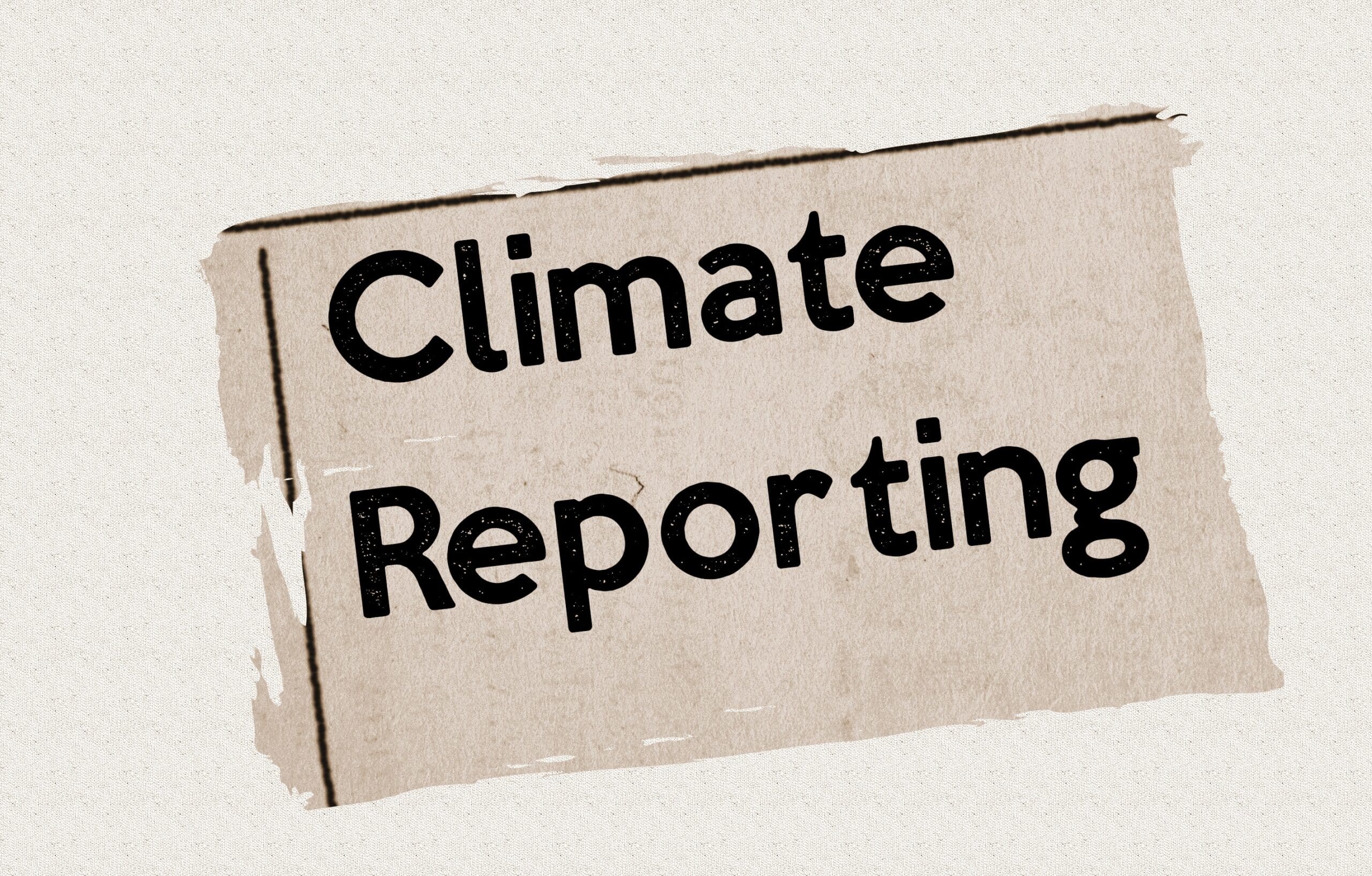 climate reporting