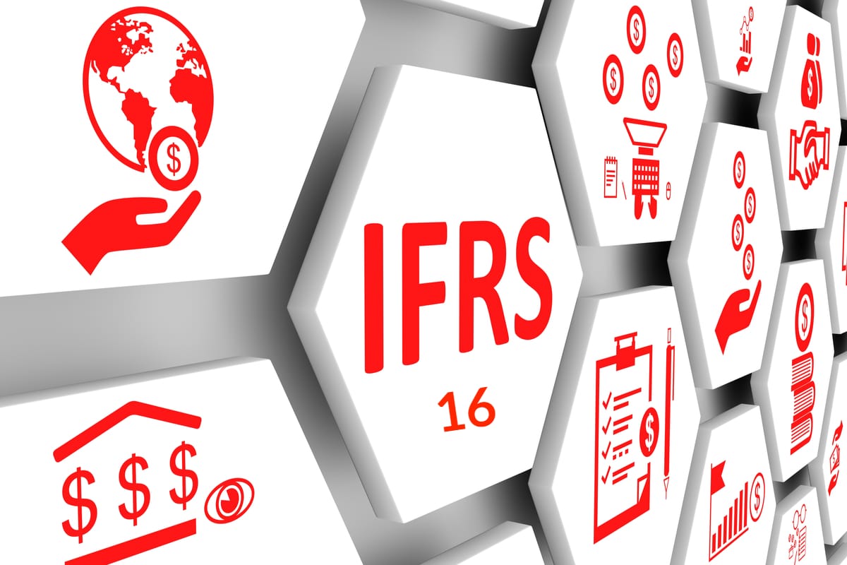 ifrs 16 med penger symboler